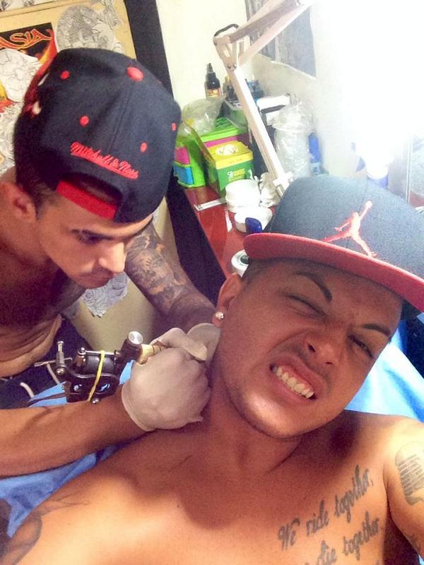 Aloy On Twitter New Tattoo Finiquitado Jordan Con El Tatuador