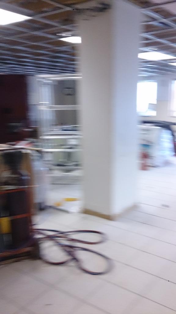 New floor is looking good