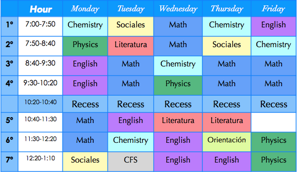 abby_petite7's tweet image. Schedule: Ready √ 😄 #highschool #Cideb #thirdsemester