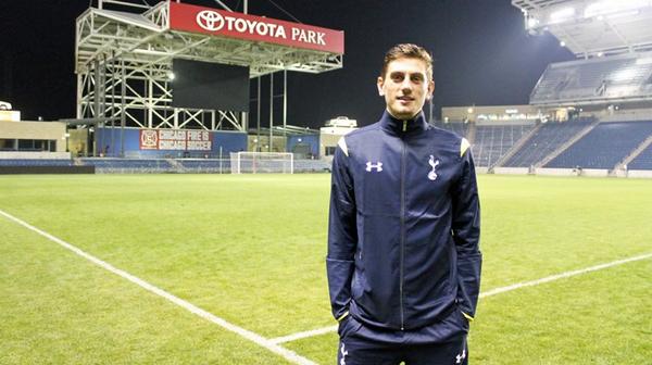 SpursOfficial's tweet photo. Luke McGee is looking to build on his 'fantastic experience' on #THFCTOUR - http://t.co/VGwyPjfUr1 http://t.co/srnX4XUpju
