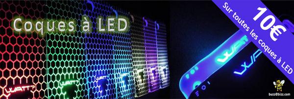 buzzebizz's tweet image. Nos #coques #LED sont désormais à 10€, profitez-en vite ! bit.ly/1lT1TG8
#technology