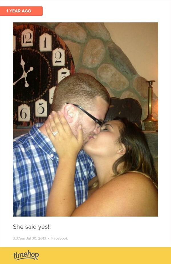 OnceFutureKing0's tweet photo. One year ago yesterday, I asked this amazing woman to marry me. http://t.co/GSeZRaN9JQ http://t.co/MJEvwUOgnS