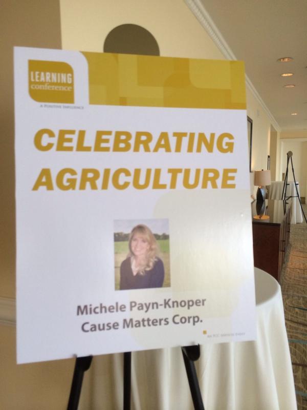 mpaynspeaker's tweet photo. Ready to rock it at #learningconference2014 w/ #farmcredit folks. We'll be talking about people, promise &amp; passion! http://t.co/7imrHindML