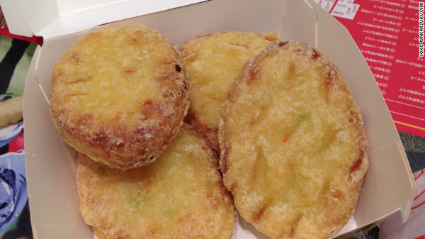 CNN's tweet photo. Can you guess what's in these McNuggets? McDonald's has a new meal amid a meat scandal: http://t.co/l6j5Abs94V http://t.co/QY98tRxEOm