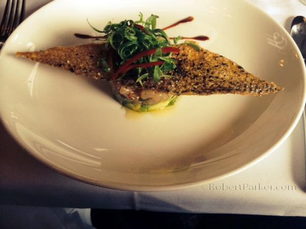 RobertMParkerJP's tweet photo. 素晴らしいColorado bassのセビチェ- Grouse Mtn Grille http://t.co/opwbwqYoy4