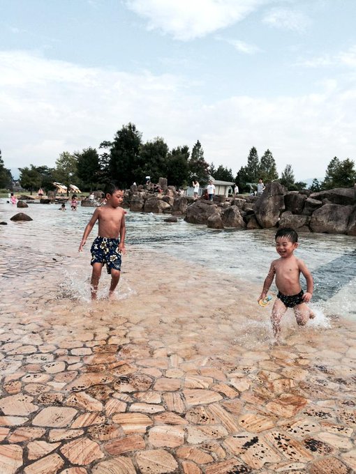 とやま健康パークのじゃぶじゃぶ池で水遊び いつからいつまで トイレや駐車場は 夏休みfun