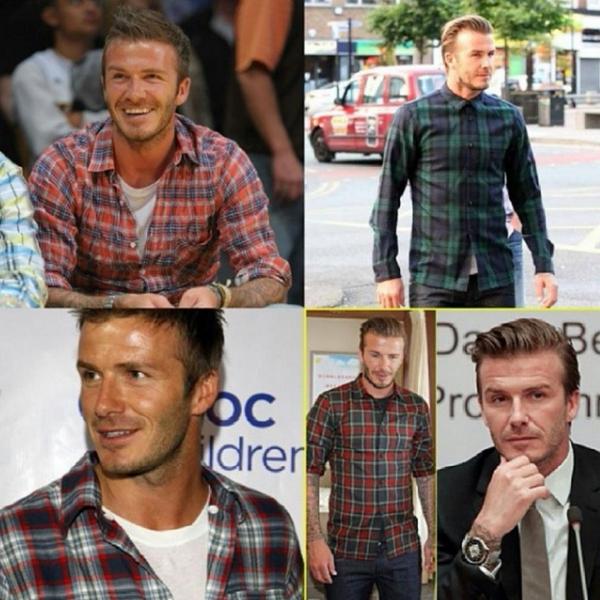 second4men's tweet image. Inspirasi gaya dari David Beckham :P
