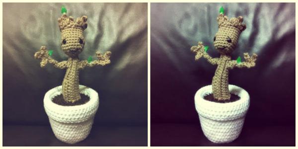 SirPurlGrey's tweet photo. Just made myself a new buddy for my desk at work. #Groot #IAmGroot #BabyGroot #GuardiansOfTheGalaxy http://t.co/t7rXSLGdKV