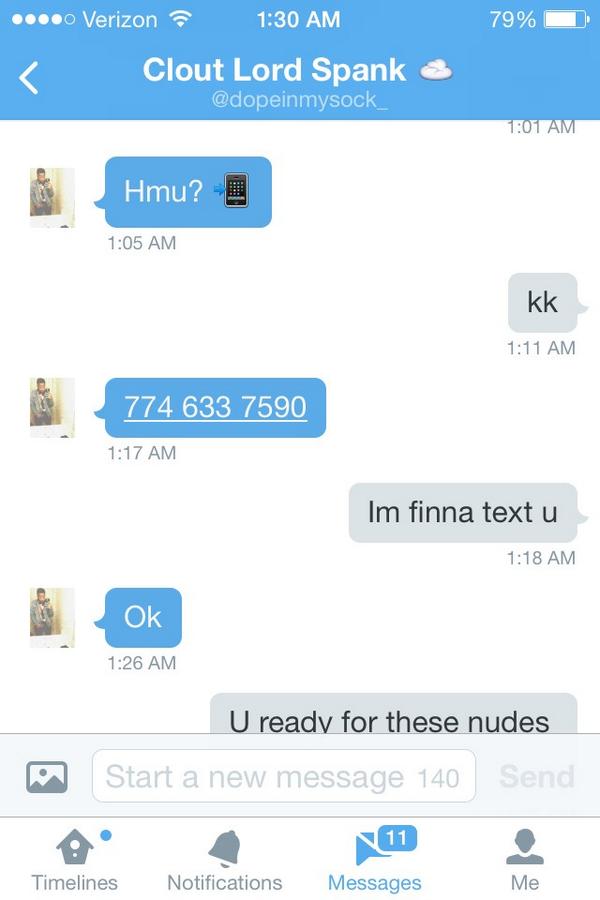 FuckTheFedz's tweet photo. "@PurpleCaine: This nigga gone dm my girl he thought he was finna get da nudes....little did he know http://t.co/LoZ6BNDZVd" lmfao