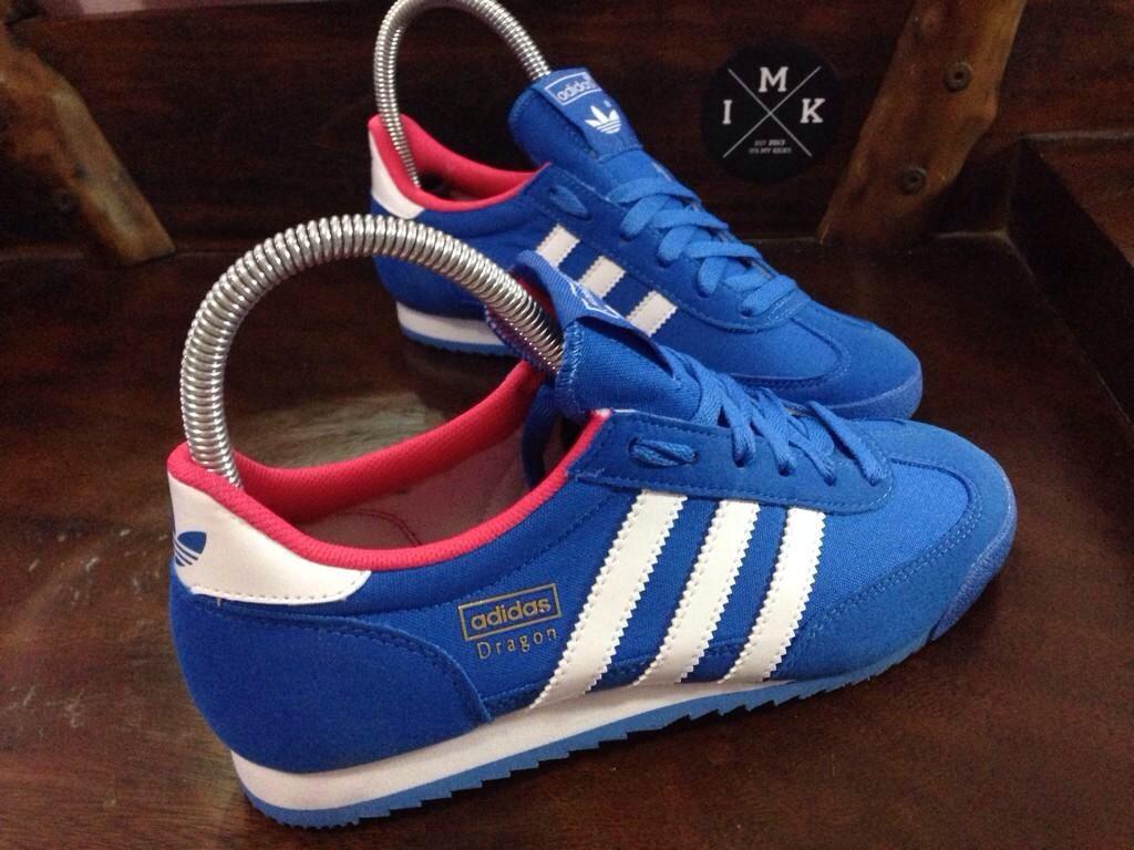 Adidas dragon hotsell blue red