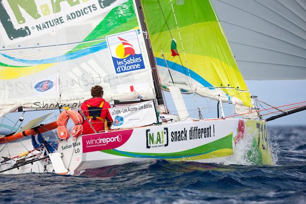 Nautisme_Info's tweet image. #SAS2014 Arrivée en tête cet am aux @lessables pour @nicoboidevezi bit.ly/1ormjx3