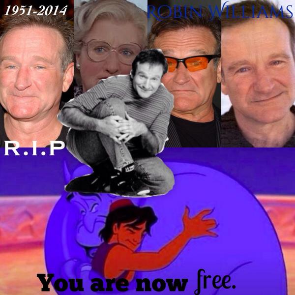 RIP #RIPRobinWilliams