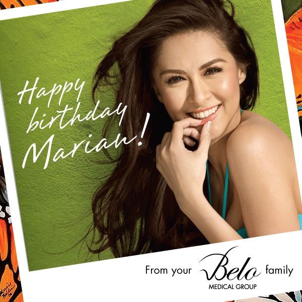 Happy birthday to our one and only Marian Rivera! Stay happy and in love! 