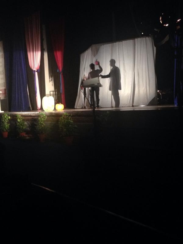 MSVV_YLC14's tweet photo. Puppetry at it's best. #YLCindia #msvv http://t.co/sGljKABZxo