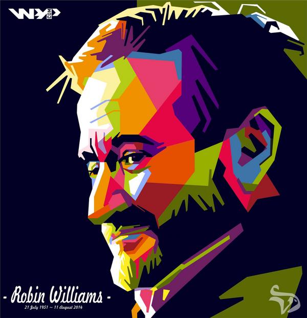 WPAPART's tweet photo. #Robin #Williams #RobinWilliams by Eki D. Surya #wpap #art #Hollywood #fans #robin4ever #design #colors #fun http://t.co/V63bze2TiS