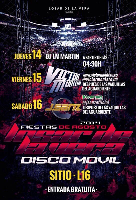 MalibuPollo's tweet photo. Ya queda menos para disfrutar de lo que llevamos esperando todo el verano!! Fiestas de agosto 2014 http://t.co/KZMBLNvnKZ