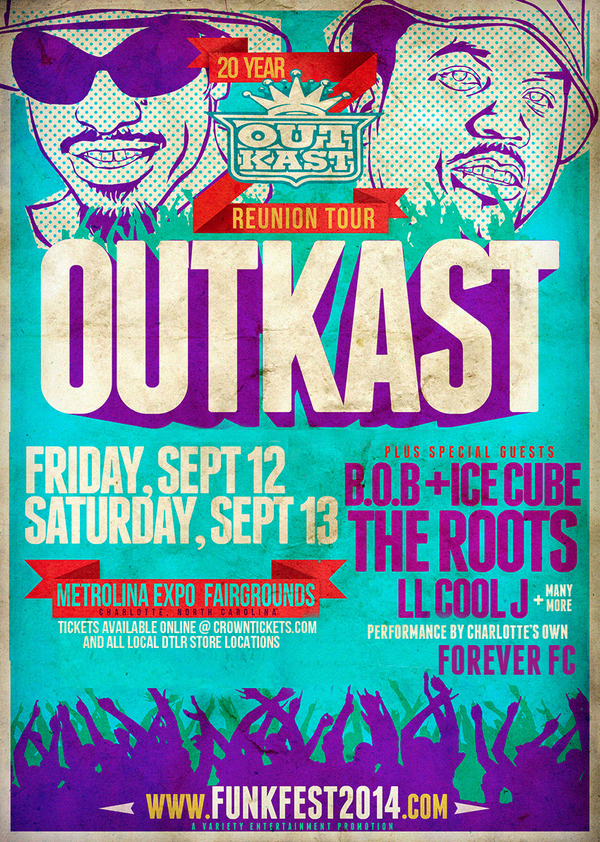 AmyBuGoudi's tweet photo. “@FC_MusicGroup: Forever FC to open for Outkast at this year's Funk Fest in Charlotte.  #ForeverFC #BuGoudiHouse http://t.co/2995NwrPp3”