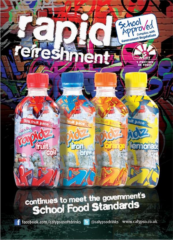 CalypsoDrinks's tweet image. Our #rapidz range of #sparklingwaters will continue to be #schoolapproved @Schoolmealplan @SchFoodPlan #schooldrinks
