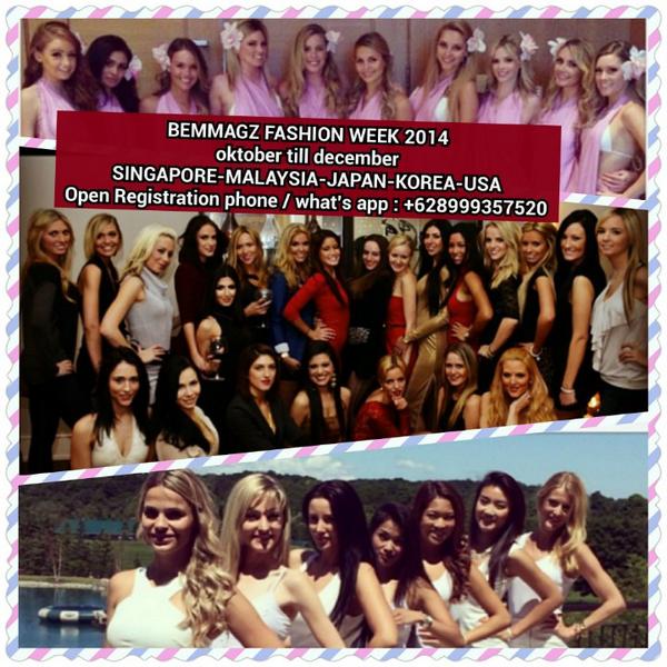 <a href="/PutriKopi_ID/">Putri Kopi Indonesia</a> need MODELS #BemmagzFashionWeek2014 in SG-MY-KOREA-JN-USA=>  youtube.com/watch?v=_8SSeD… … … Ph:02199087674