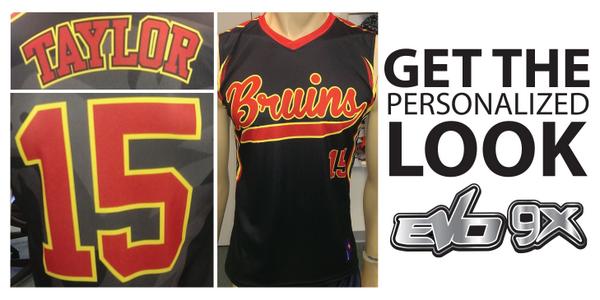 Personalize your jersey with a custom design, logo, name and colors that fit your team’s look. #PersonalizedJerseys