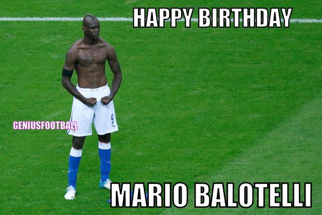 Happy Birthday Mario Balotelli! 