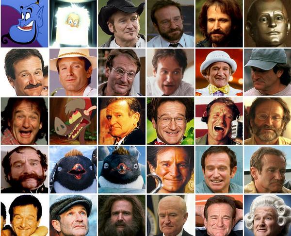 The many faces of Robin Williams (via <a href="/latimes/">Los Angeles Times</a>): on.today.com/1sTWm8C