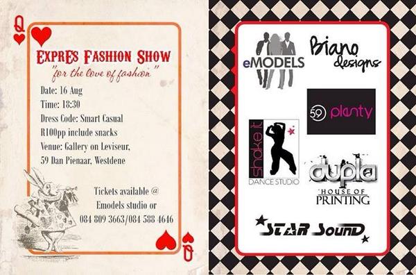 Fashion Show vibes... #Emodels <a href="/ILoveFreeState/">I Love Free State</a> <a href="/ineskaviljoen/">Ineska</a> <a href="/herbst_carla/">Carla Herbst</a> <a href="/rene_poolman/">Rene Poolman</a> <a href="/Phillip_09916/">Phillip du Preez</a> <a href="/73Loraine/">Loraine</a>