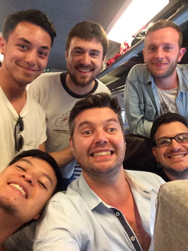 beatnikgames's tweet photo. Beatnik Boys on our way to #gamescom2014 http://t.co/4MyDWf2kzg