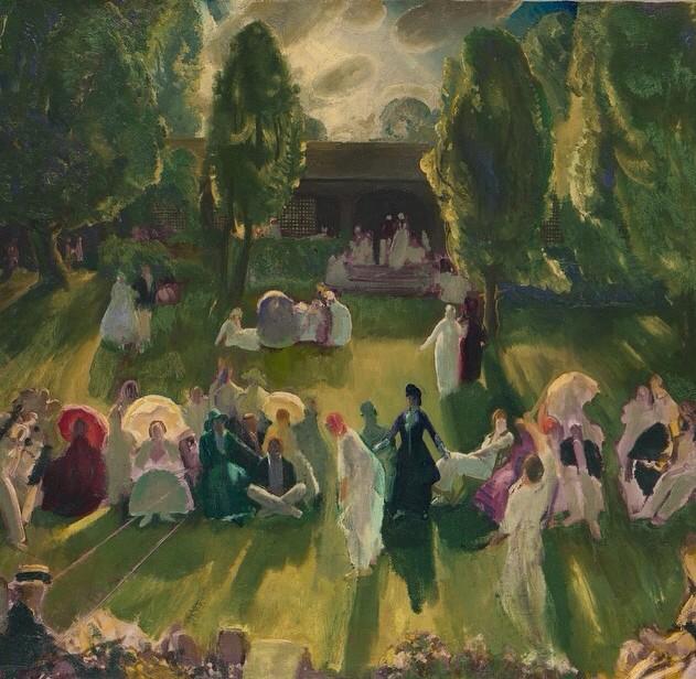 Happy birthday to American painter George Bellows, born in 1882; via 
