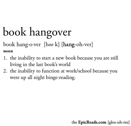 HuffPostBooks's tweet photo. Book hangovers are the best hangovers [via @EpicReads] http://t.co/7eRzu3FWDu