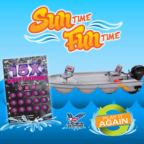 ialottery's tweet image. If I were to win the #SunTimeFunTime Fishing boat, I'd take it to ____________! bit.ly/IowaLottery_ST…