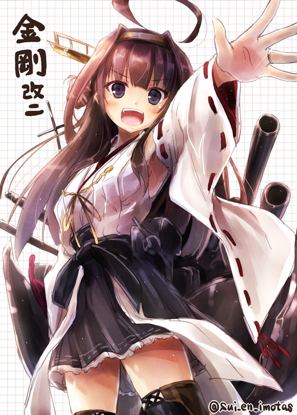 フラン Sui En Imotas 金剛可愛いです やっぱり金剛 といえばこのポーズですよね さりげに左手に指輪あるのも素敵です