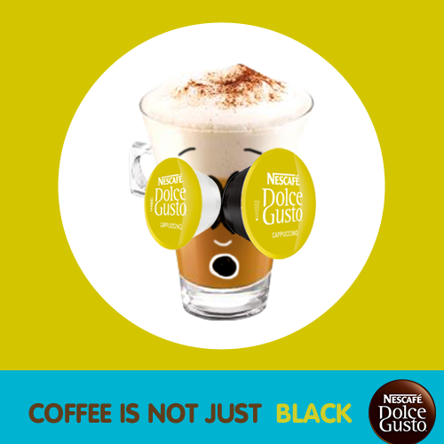 DolceGustoTr's tweet photo. Cappuccino'nun lezzeti gözlerinizi yuvalarından çıkaracak ! :) @coffee #kahve #cappuccino #eğlence #sanat #art http://t.co/QCpIHoo9Ie