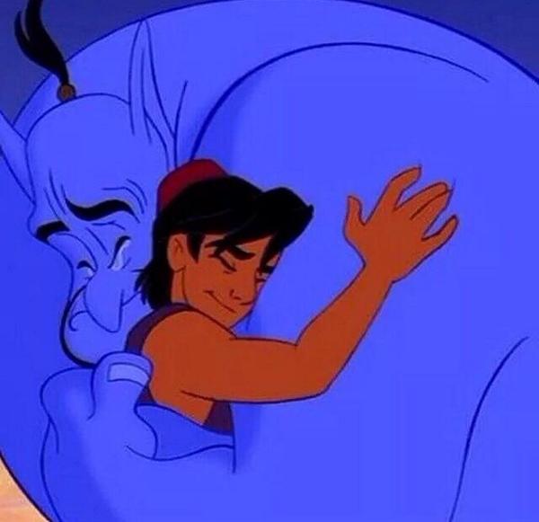 MOVIEMEMORlES's tweet photo. Goodbye, Genie. 😭 #RIPRobinWilliams http://t.co/J63hHGPaof