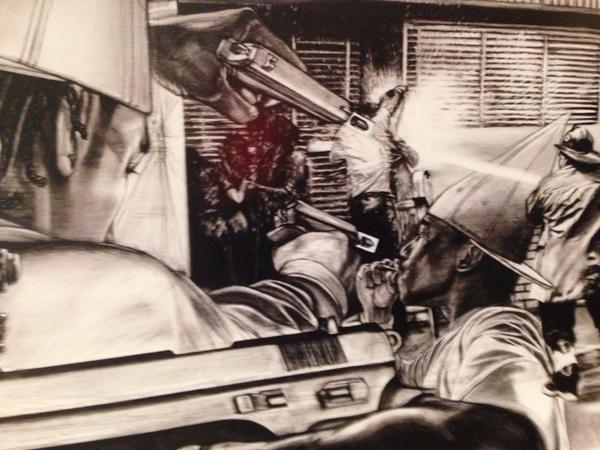 WRALJulian's tweet image. Kin Killin Kin exhibit unveiled this morning...