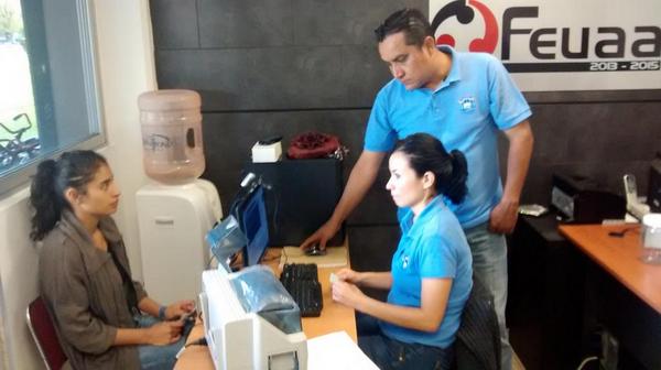 Arranca campaña de credencialización FEUAA-ATUSA <a href="/UAA_MX/">Universidad Autónoma de Aguascalientes</a> <a href="/jornadags/">jornadags</a> <a href="/RadioBI/">Radio</a> <a href="/periodicoam/">Periódico AM Noticias</a> <a href="/heraldoags/">El Heraldo de Aguascalientes</a>