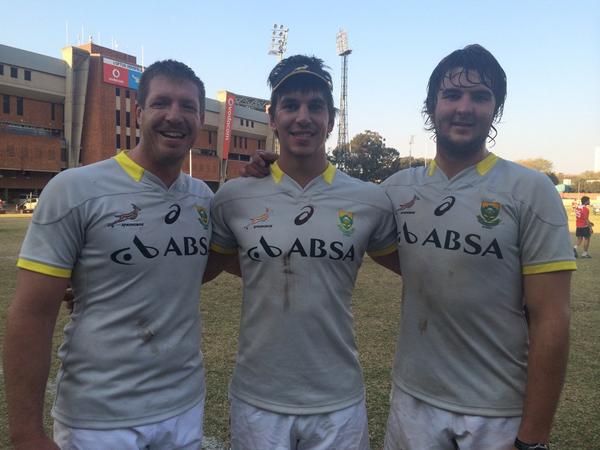 Another great training session in Pretoria by the big guys. <a href="/BakkiesBotha4/">Bakkies Botha</a> <a href="/EbenEtzebeth/">Eben Etzebeth</a> <a href="/LooD_Jager/">Lodewyk de Jager</a>