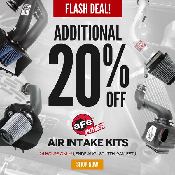 partsengineCA's tweet photo. Looking for air intakes? Check out http://t.co/OX9PbgZ1Za for additional 20% off #AFE #Airintakes!
#autoaccessories http://t.co/mlidCCG14Q