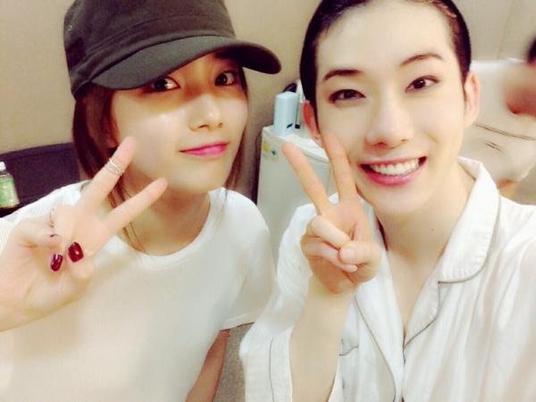Suzy's tweet photo. 뮤지컬 프리실라 
봤다ㅏㅏㅏㅏ 
권옵빠 최고 💅💅💅🙈
다들 너무멋졌어요 http://t.co/nT54rbZgjz