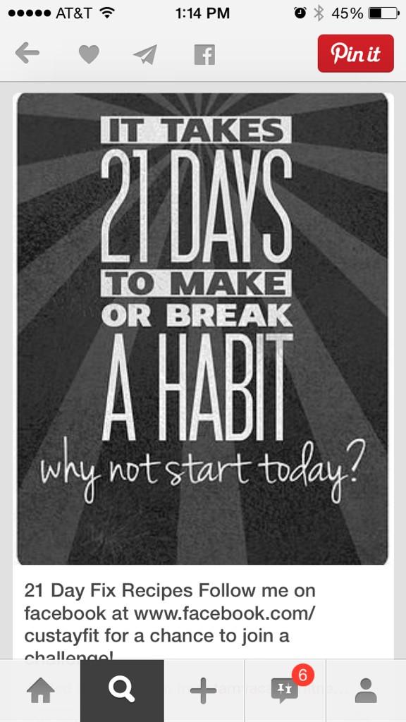 AmydMyers's tweet photo. What's your habit? Make it one to change your life for the better http://t.co/kmGTkIMywt