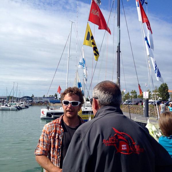 VilleDesSables's tweet image. En direct - Arrivée de @nicoboidevezi ! #Bravo #SAS2014 @SablesAcores