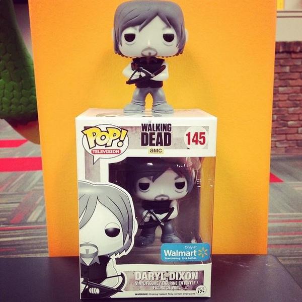 RT to win Walmart Exclusive Black and White Daryl Pop! from <a href="/OriginalFunko/">Funko</a>!