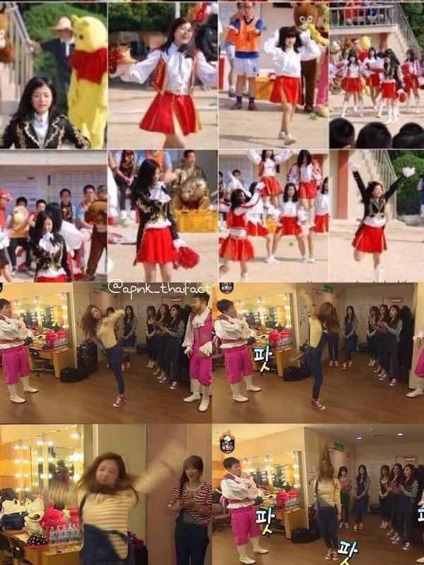 apink_thaifact's tweet photo. รู้หรือไม่? ตอนประถมโบมีเคยเป็นคนนำเชียร์ลีดเดอร์มาก่อน. #2Bomi2Day http://t.co/Lxc6HhUKP7