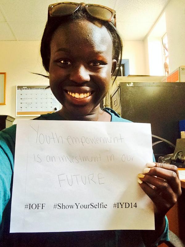 ItsOFFoundation's tweet photo. We are the future #IYD14 #IOFF http://t.co/UPevOesGk2