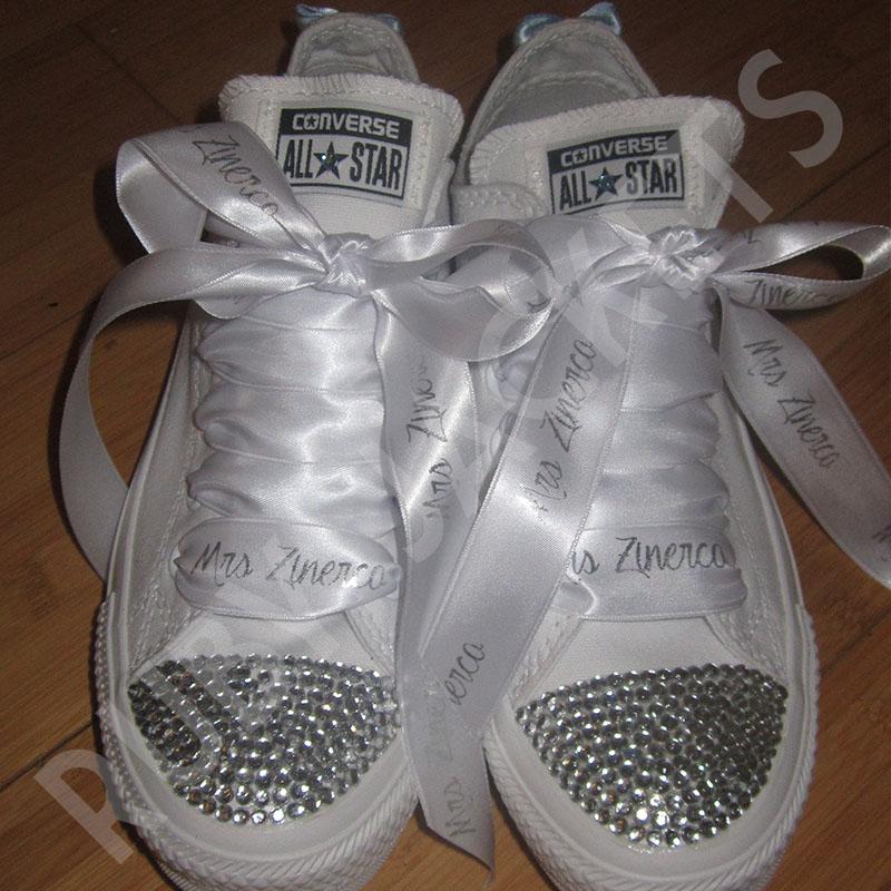 personalised wedding converse