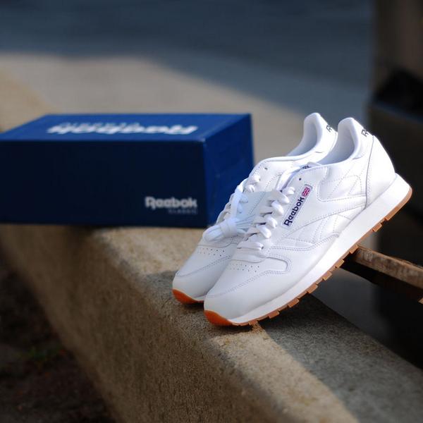 reebok classic white gum womens