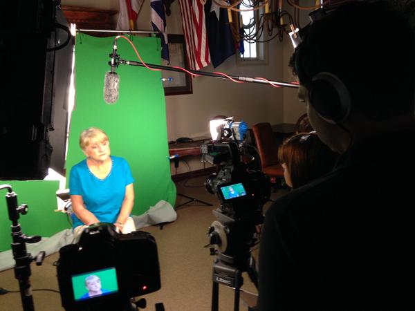 EXPVideo's tweet image. Former client, Ann, telling our crew how the attorneys at @DudleyDeBosier stood up for her after her accident.