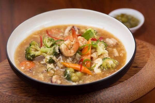 Paling favorit menu Singapore <a href="/mamakkitchen/">Mamak Kitchen</a> Seafood Horfun :) dijamin puass