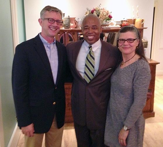 This spring, we had a visit from @BPEricAdams Greatly appreciate the support from our community leadership!