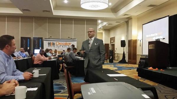 JimZiegler's tweet photo. RT @MichaelACirillo: Presenting at @JimZiegler's #IBP16 in Seattle. Slidedeck coming for attendees. #AutoMarketing http://t.co/a9fbhZxVUt